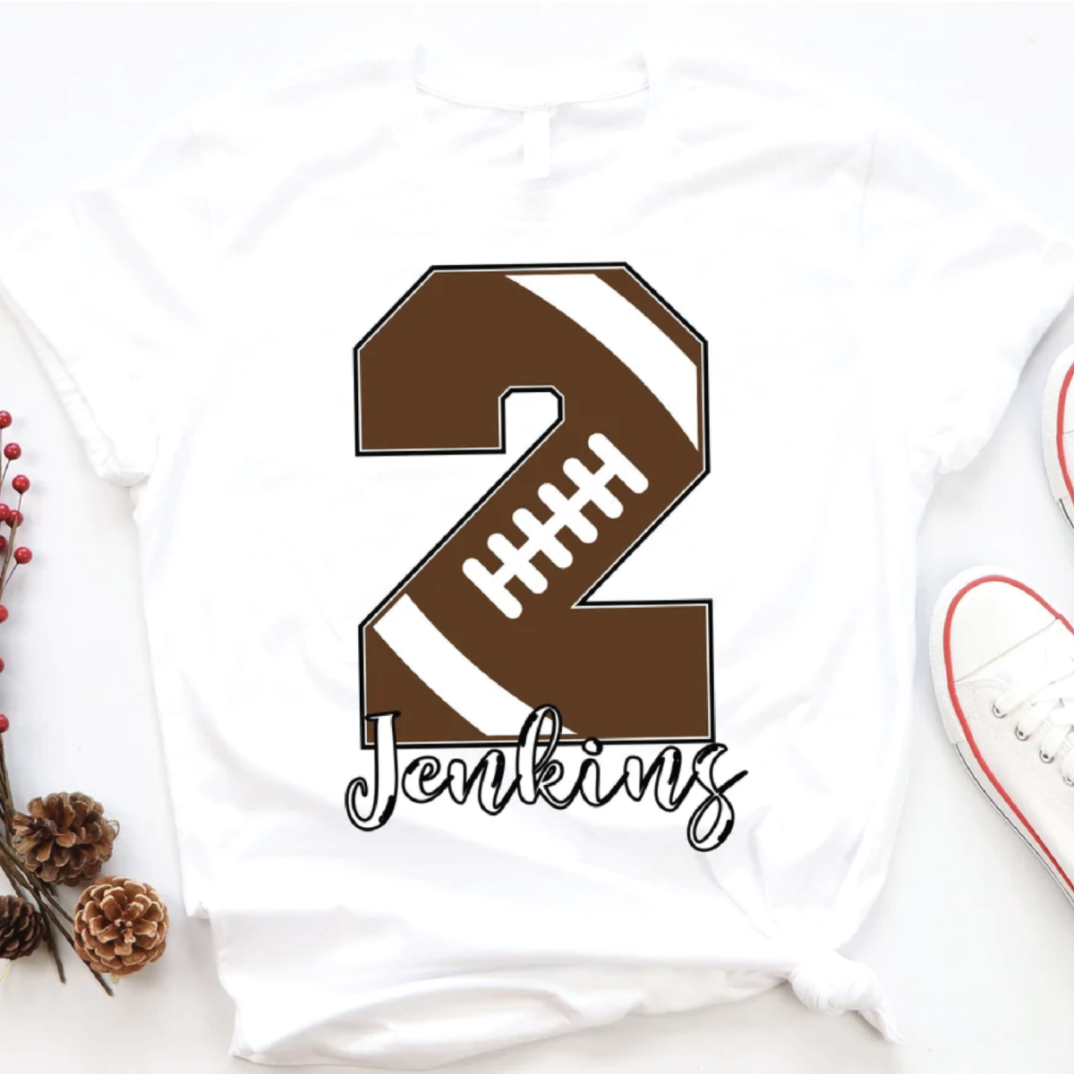 CUSTOM Football Number Shirts